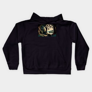 Enchanted Forest Stroll Kids Hoodie